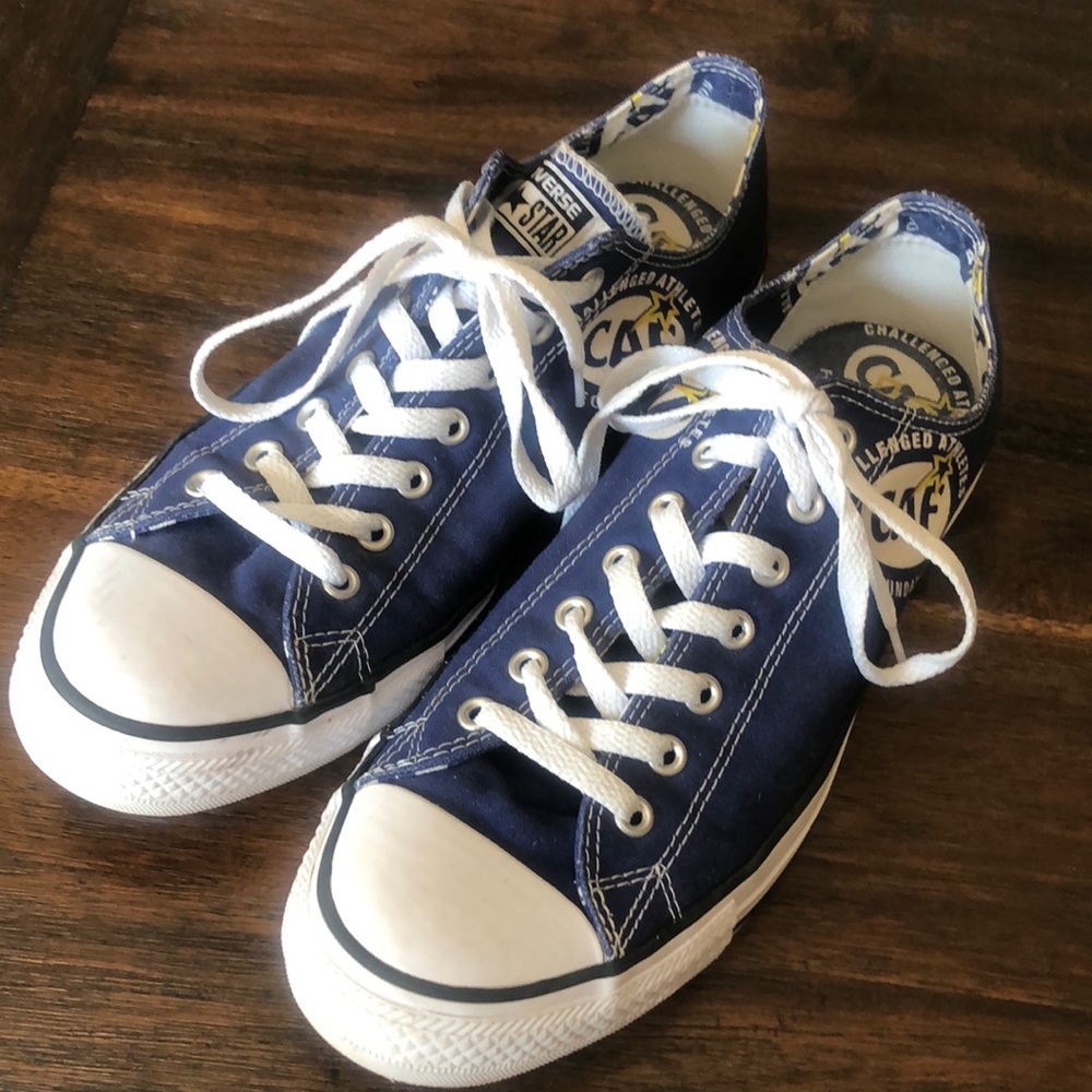 Rare CAF mens converse sneaker in blue